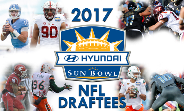 MAKING THE CONNECTION: 2017 NFL DRAFT RECAP; 17 DRAFTEES PLAYED IN THE HYUNDAI SUN BOWL
